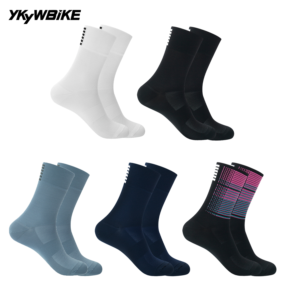 Sock Garter Men - Calcetines deportivos YKYWBIKE para ciclismo, calcetines
