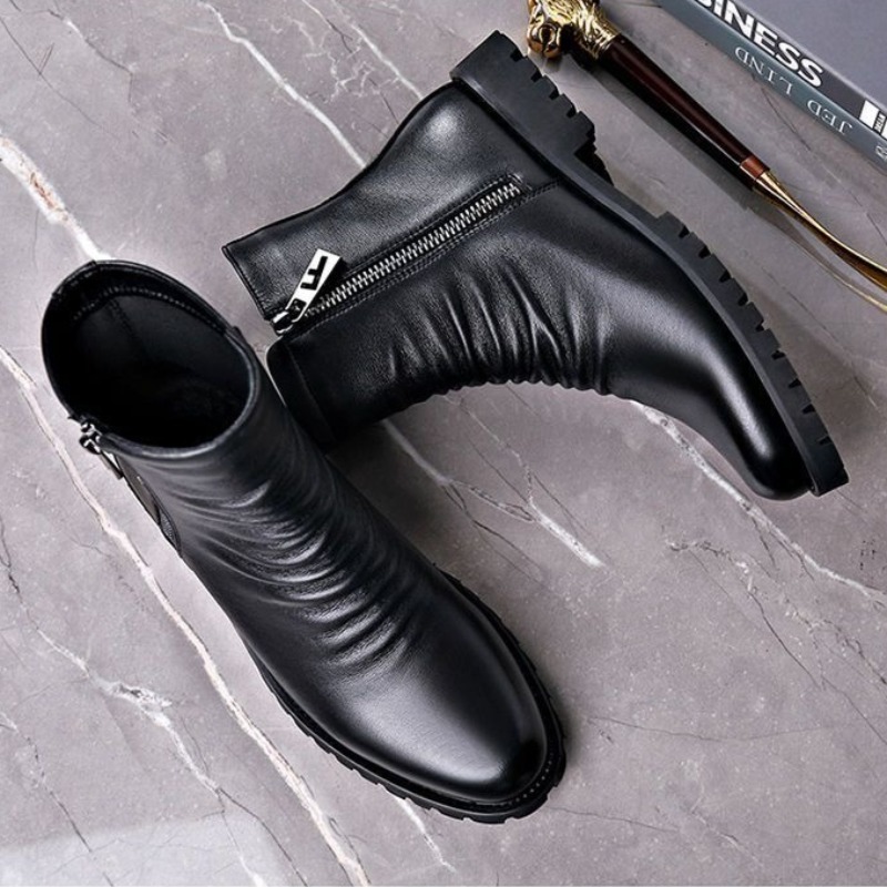 Men Formal Wear With Boots - Botas altas de alta calidad para