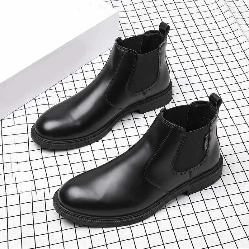 Botines Chelsea de cuero para  - Men Formal Wear With Boots reseña y precio