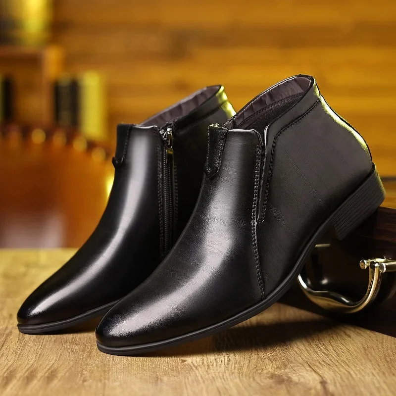 Botas de lujo para hombre, bot - Men Formal Wear With Boots reseña y precio
