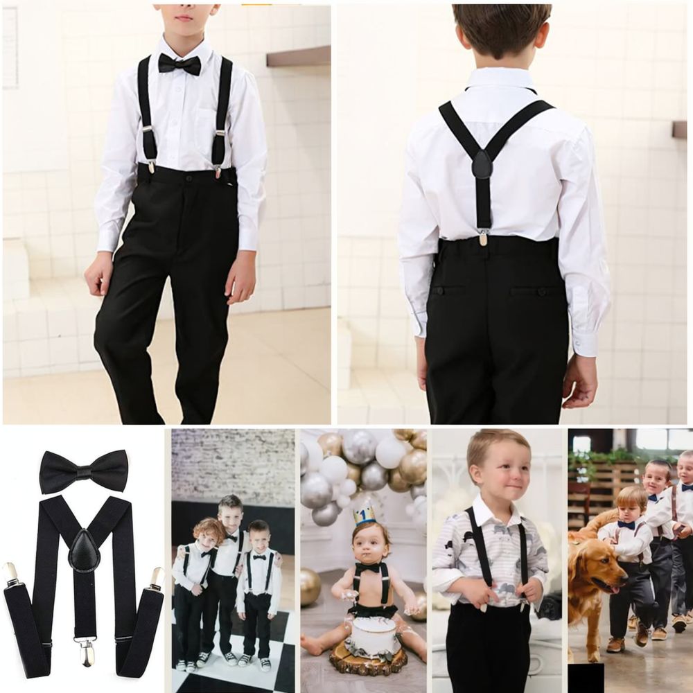 Tirantes elásticos con estampa - Men'S Formal Wear With Suspenders reseña y precio