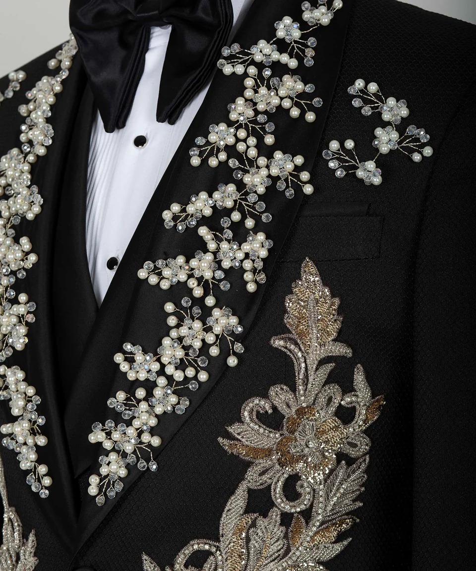 Lujosos trajes de boda a medid - Men Formal Wear Modern reseña y precio