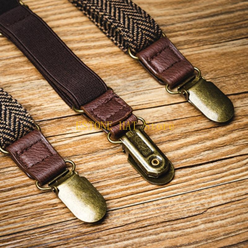 49MF Tirantes elásticos para h - Men'S Formal Wear With Suspenders reseña y precio