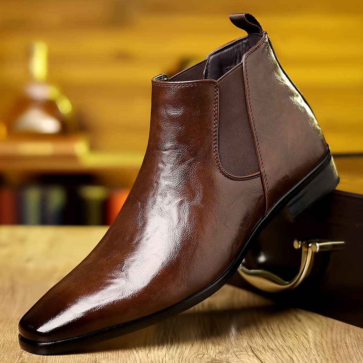 Botas Chelsea de cuero, botas  - Men Formal Wear With Boots reseña y precio