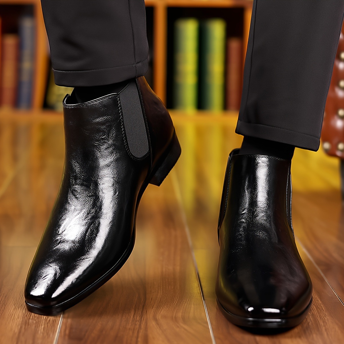 Botas Chelsea de cuero, botas  - Men Formal Wear With Boots reseña y precio