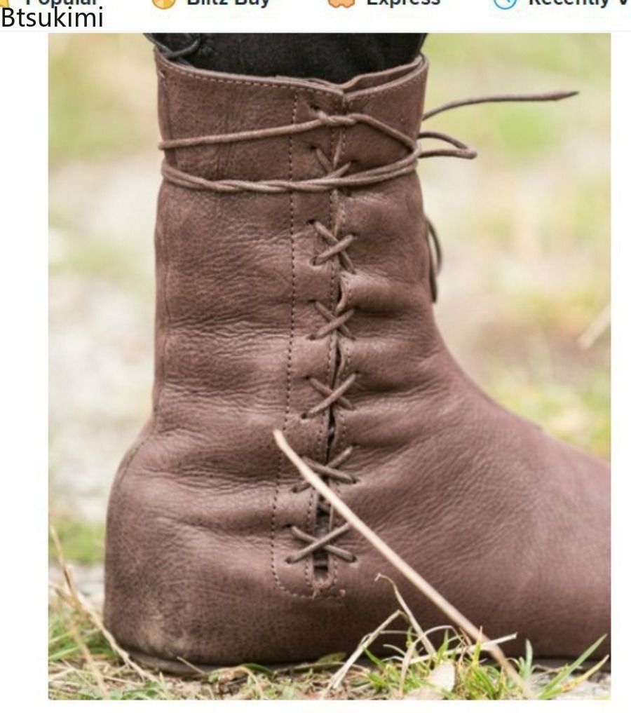 Botas Medievales de la Época V - Men Formal Wear With Boots reseña y precio