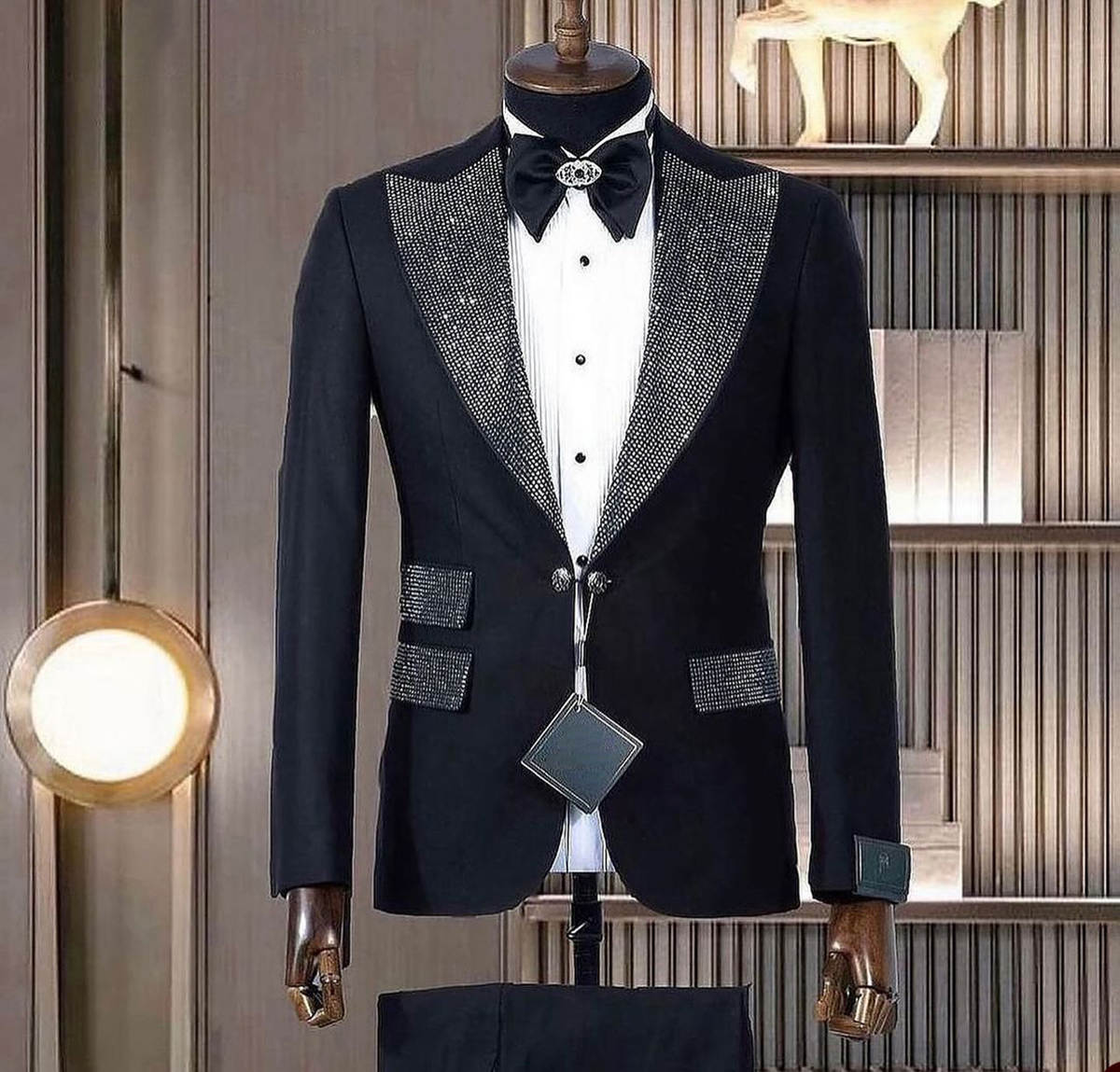 Traje de esmoquin formal para  - Men Formal Wear Modern reseña y precio