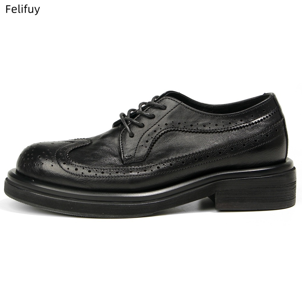 Zapatos Derby negros, zapatos  - Men Formal Wear All Black reseña y precio