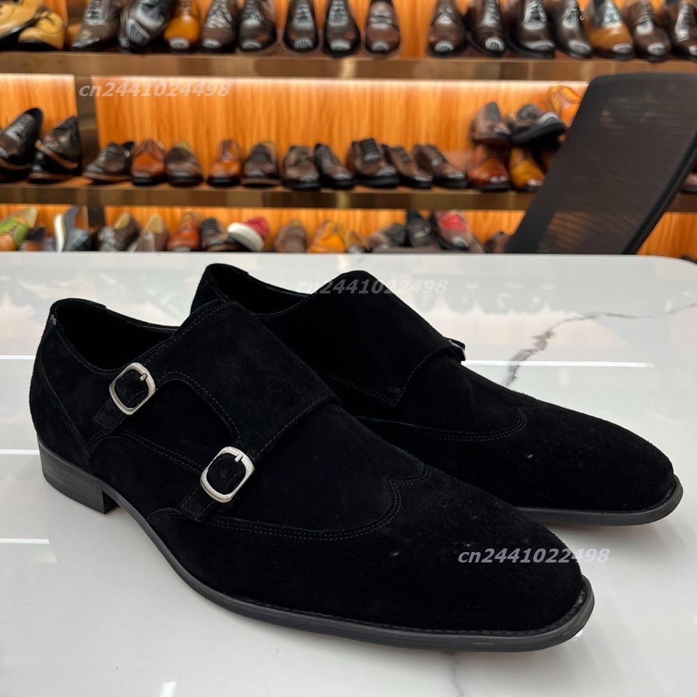 Mocasines de hombre con hebill - Formal Men Daily Wear Footwear reseña y precio
