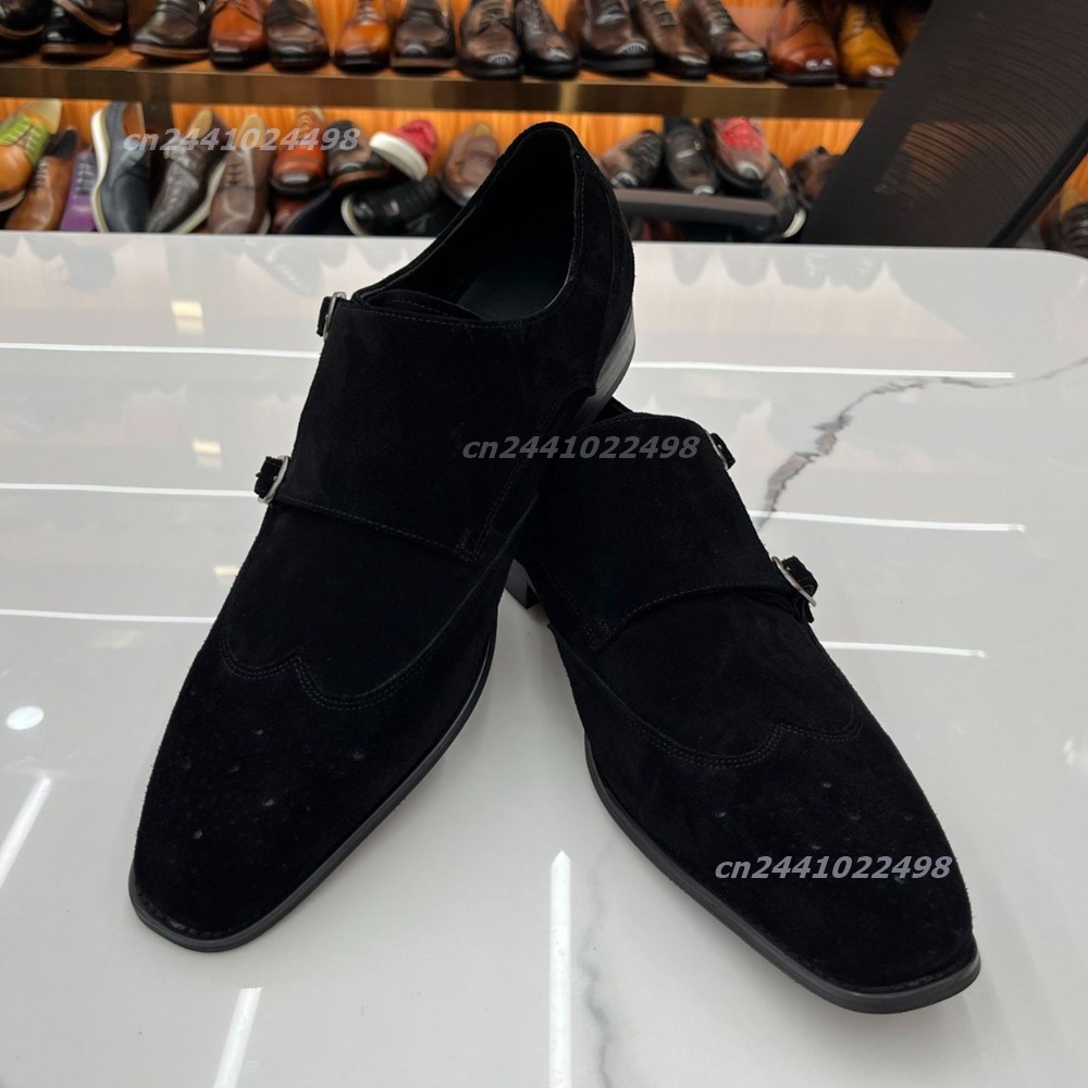 Mocasines de hombre con hebill - Formal Men Daily Wear Footwear reseña y precio